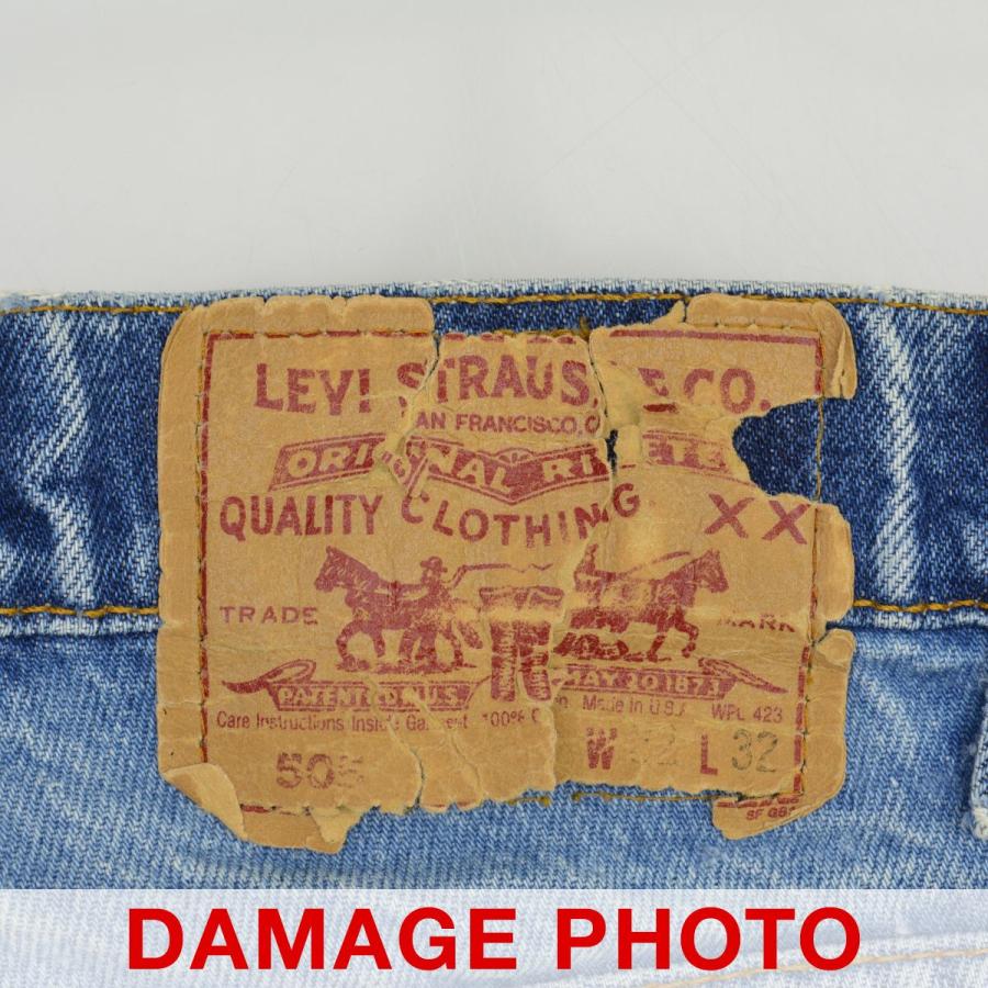 LEVIS / リーバイス 90s USA製 505-0212 スタッズ リメイク デニムパンツ｜kanful｜14