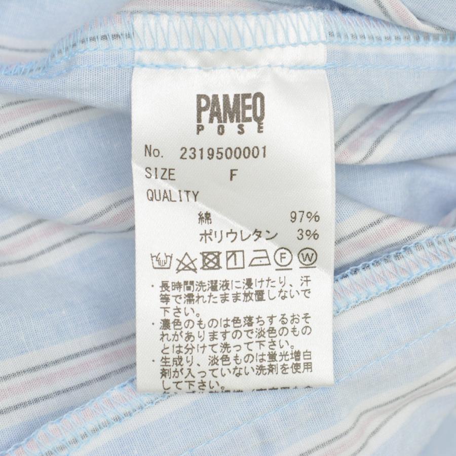 PAMEO POSE / パメオポーズ 2319500001 Piggyback Shirts 長袖ワンピース｜kanful｜07