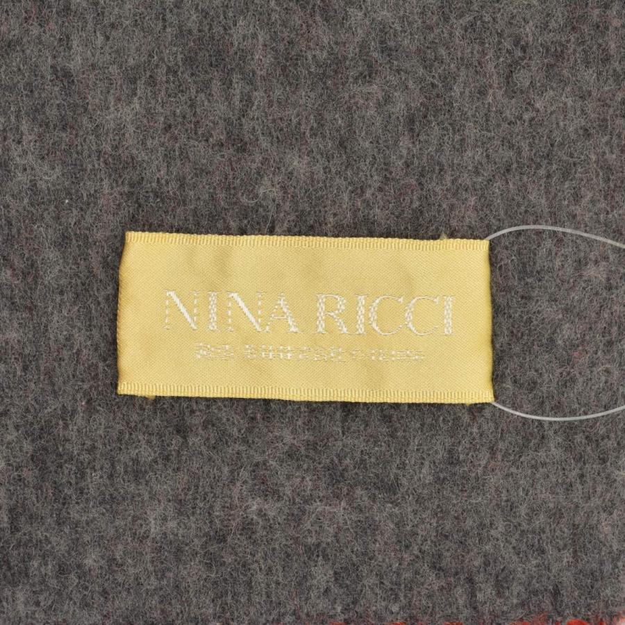 NINA RICCI（ニナ・リッチ） リバーシブル マフラー : ブランド古着の