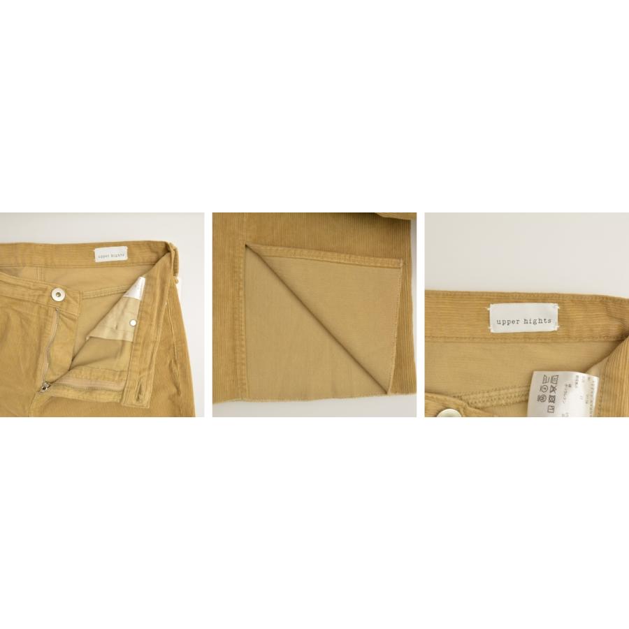 upper hights / アッパーハイツ 121158 JENNA CORDUROY SLIT PANTS