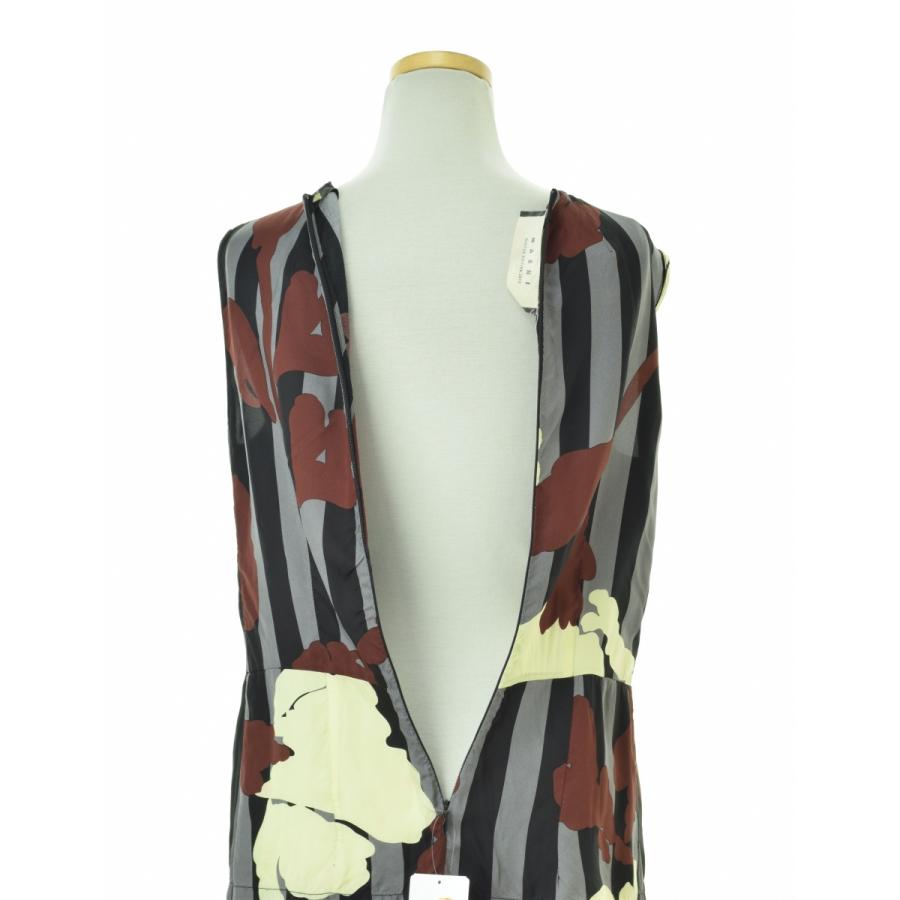 【MARNI】フリル プリントノースリーブブラウス MARNI（マルニ） フリル プリント ノースリーブブラウス : ブランド