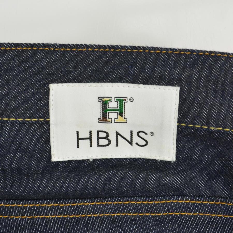 HUSBANDS（ハズバンズ）ウォッシュドコットンフレアデニム H10 JNFL 