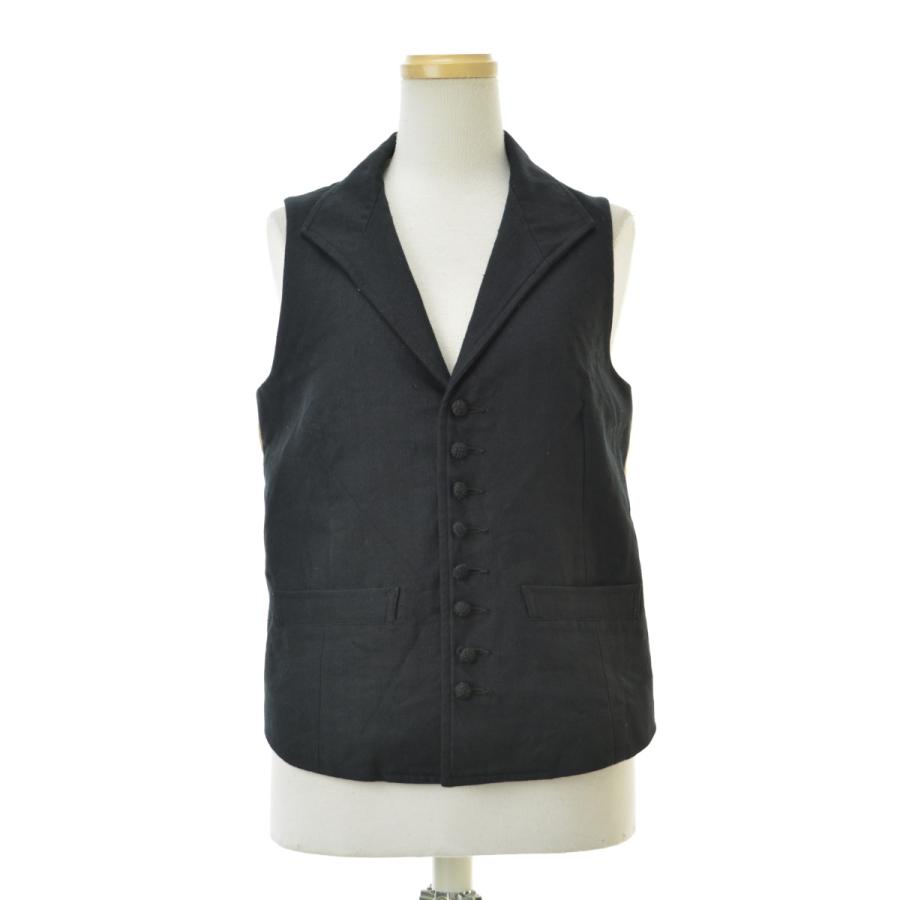 haversack リネンベスト ハバーサック HAVERSACK リネンクロップド