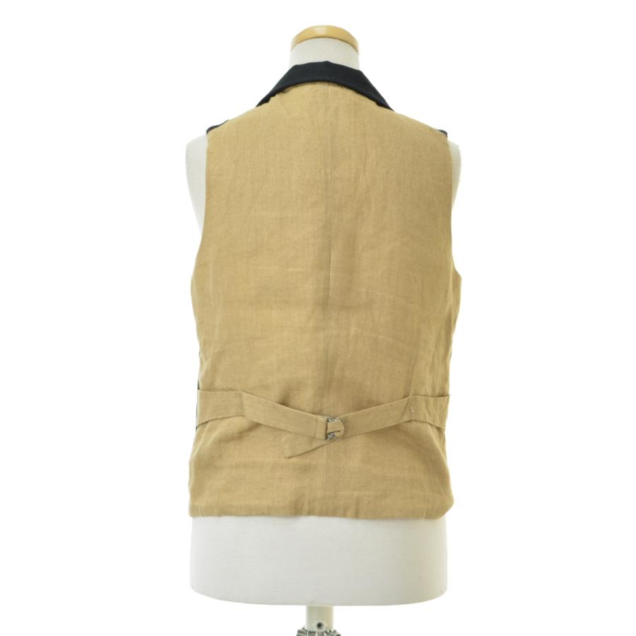 haversack リネンベスト ハバーサック HAVERSACK リネンクロップド