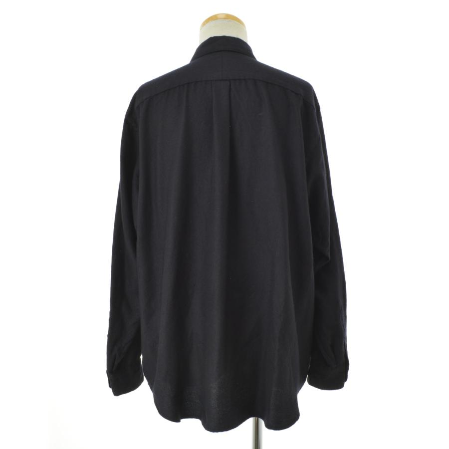 COMOLI / コモリ 24AW A03-02008 カシミヤシルク 製品染シャツ 長袖 