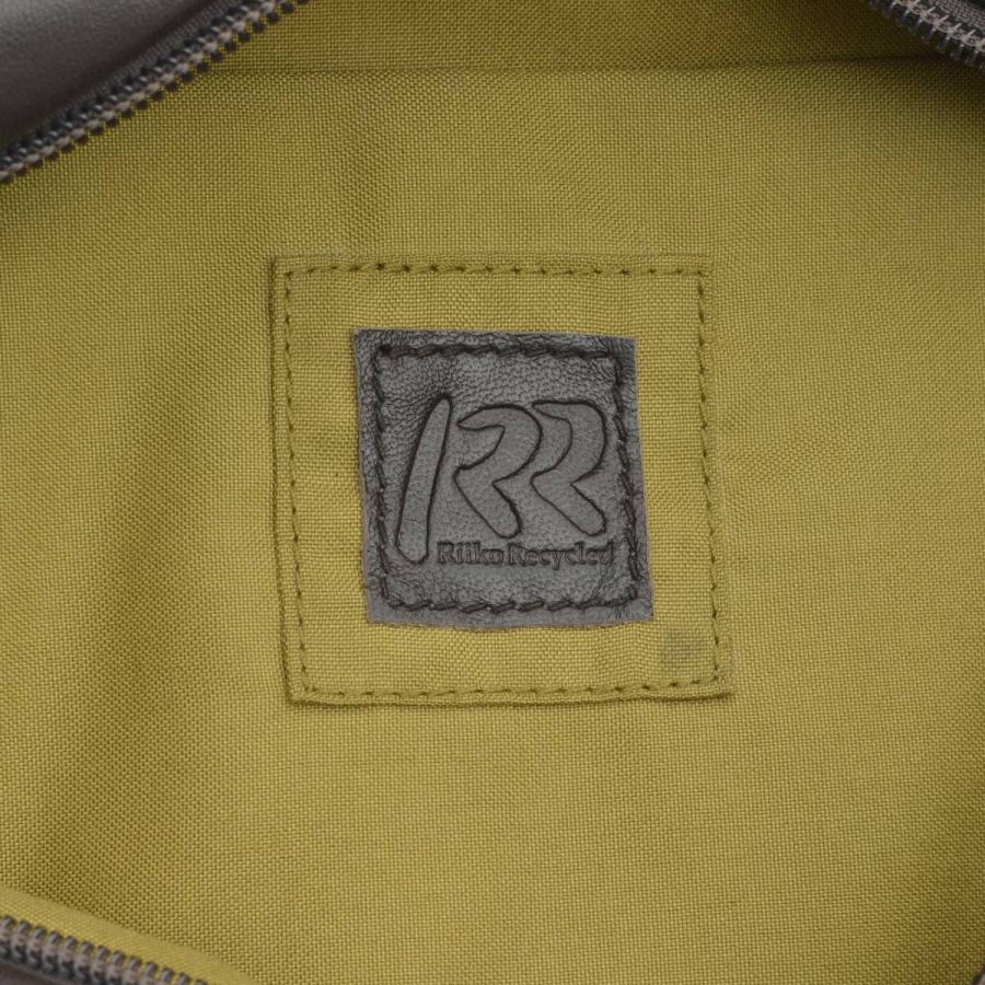 Riiko Mode Recycled シープキルティング加工 バックパック : ブランド  