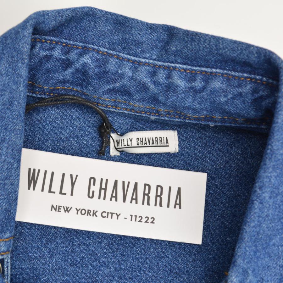 WILLY CHAVARRIA / ウィリーチャバリア オーバーサイズ デニムシャツ