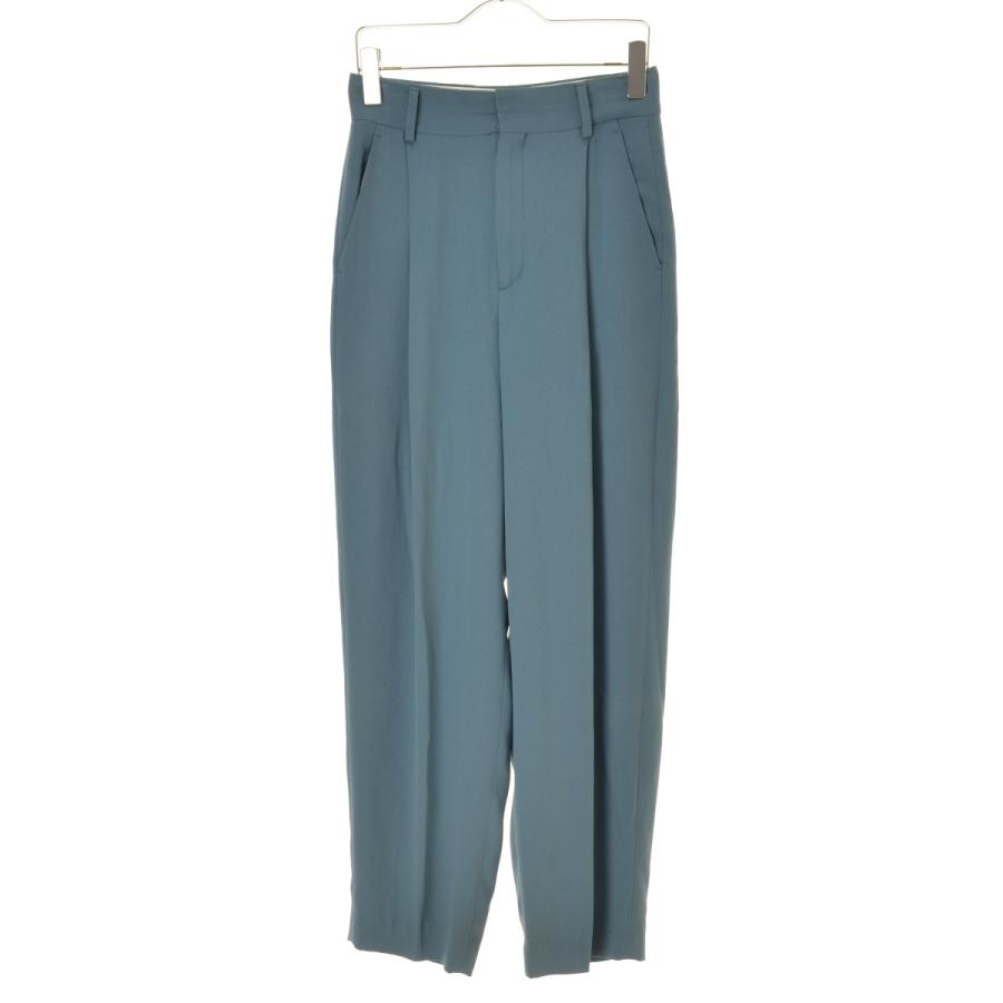 【新品☆タグ付き】大人気☆rokuパンツ 6 ROKU UNITED ARROWS / ロク 8614-202-0175 GEORGETTE TUCK PANTS