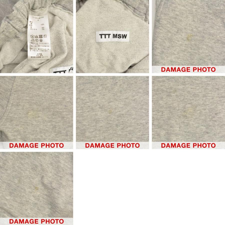 【TTTMSW】21AW TTT-2021AW-PT08 切替スウェットパンツ TTT MSW / ティー 21AW TTT-2021AW-PT08 切替スウェット パンツ
