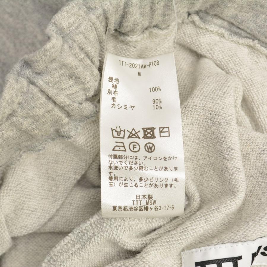 【TTTMSW】21AW TTT-2021AW-PT08 切替スウェットパンツ TTT MSW / ティー 21AW TTT-2021AW-PT08 切替スウェット パンツ