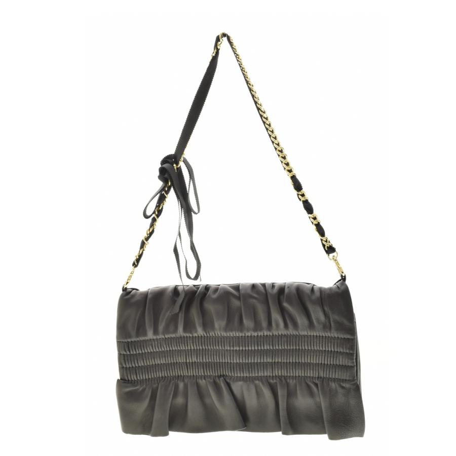 MODALU LONDON / モダルー レザーチェーン ショルダーバッグ 