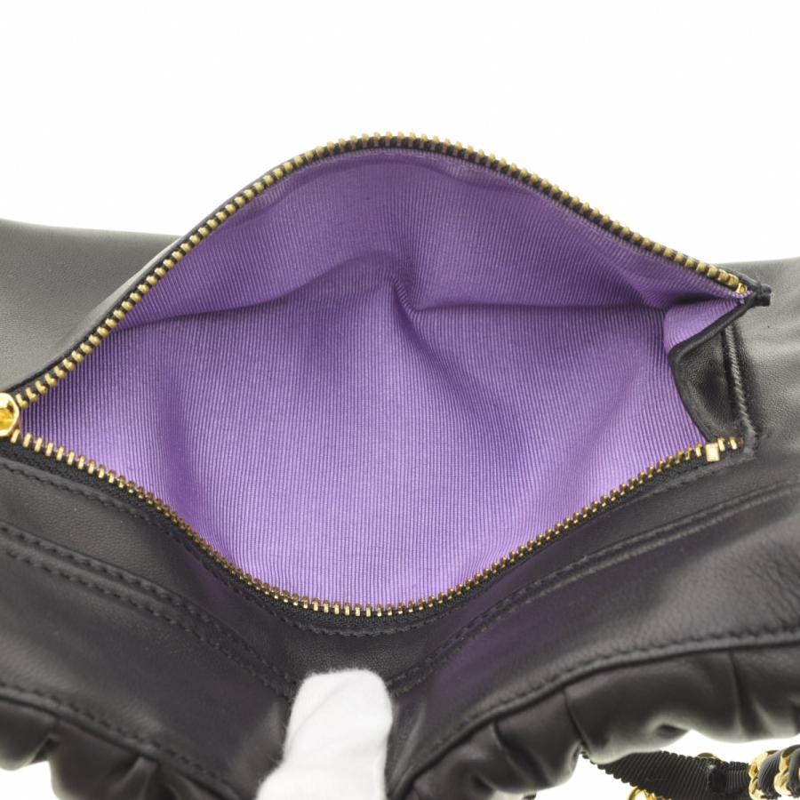 MODALU LONDON / モダルー レザーチェーン ショルダーバッグ 