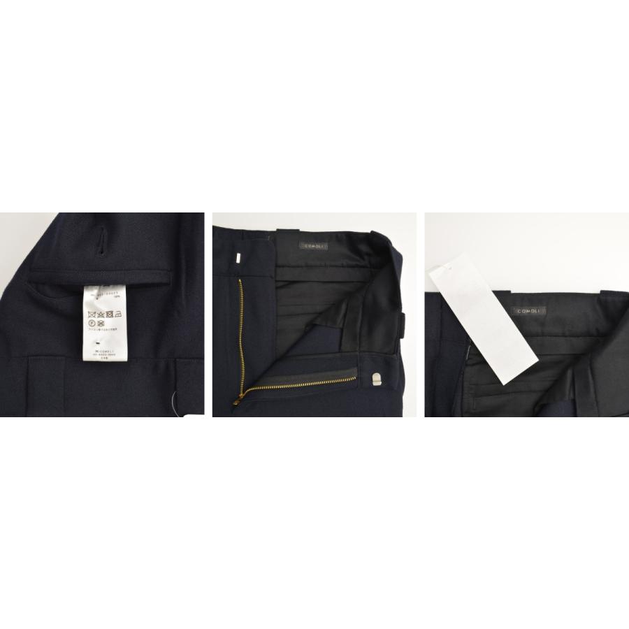 COMOLI / コモリ 24AW A03-03023 ウールサージ パンツ ウール COMOLI / コモリ 24AW A03-03023 ウールサージ パンツ ウール