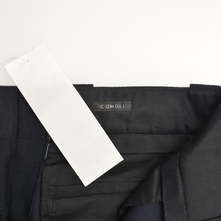 COMOLI / コモリ 24AW A03-03023 ウールサージ パンツ ウール COMOLI / コモリ 24AW A03-03023 ウールサージ パンツ ウール