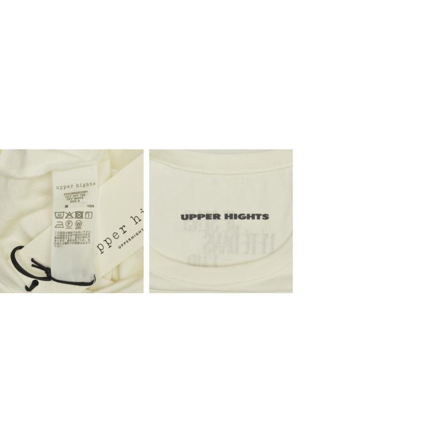 【upperhights】25SS 252CW05020 カットオフノースリーブT-shirt-CUT OFF TEEノースリーブTシャツ upper hights / アッパーハイツ 25SS 252CW05020 カットオフ