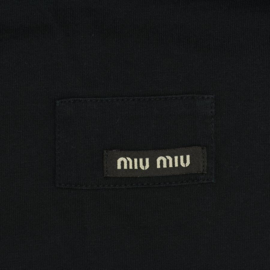 miu miu（ミュウミュウ） MJM984 R171 CSK フリル 半袖Tシャツ