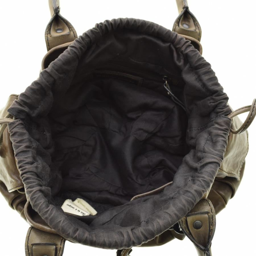 美品◎MARTINA CAPONI マルティナカポー二 レザーショルダーバッグ kanful_g002839069