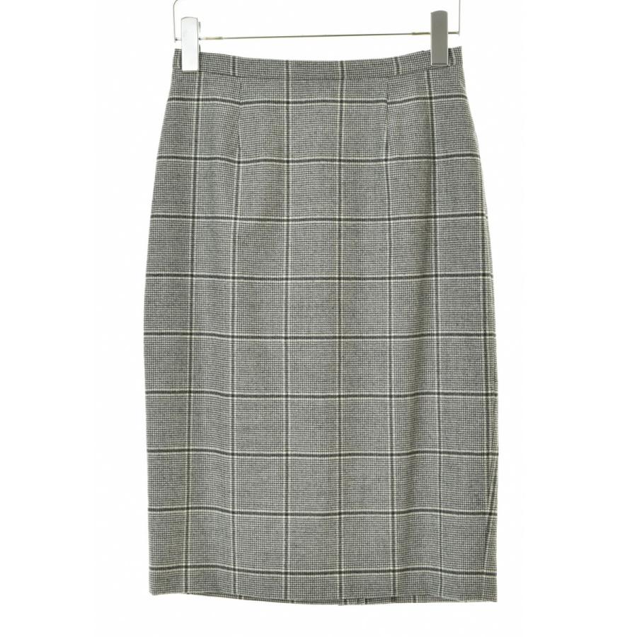 Max Mara（マックスマーラ） ウールチェック スカート : ブランド古着 