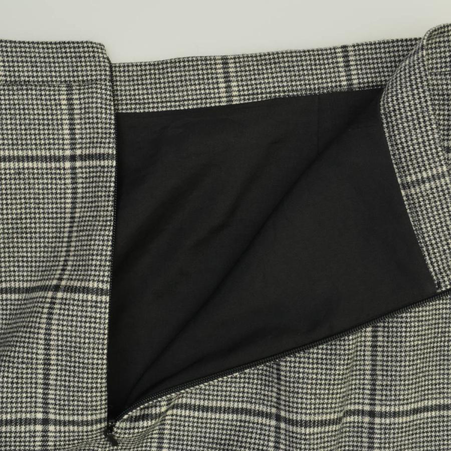 Max Mara（マックスマーラ） ウールチェック スカート : ブランド古着 
