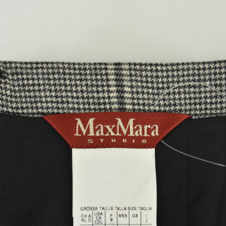 Max Mara（マックスマーラ） ウールチェック スカート : ブランド古着 
