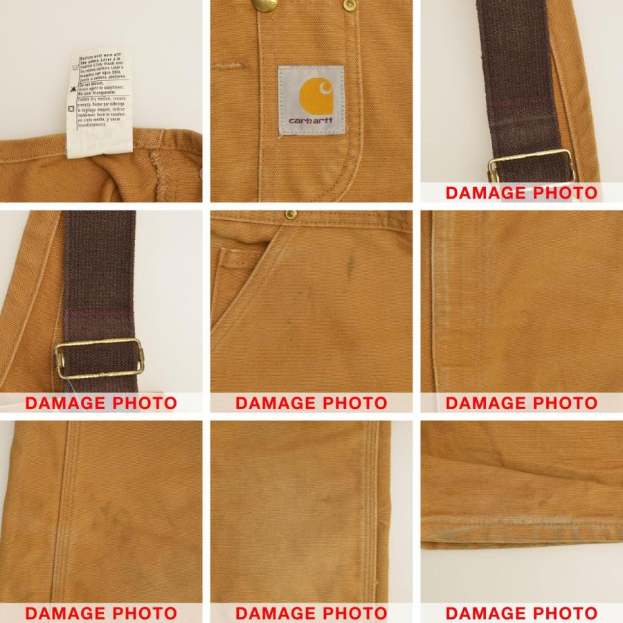 CARHARTT / カーハート R01 BRN ダブルニー ダック オーバーオール