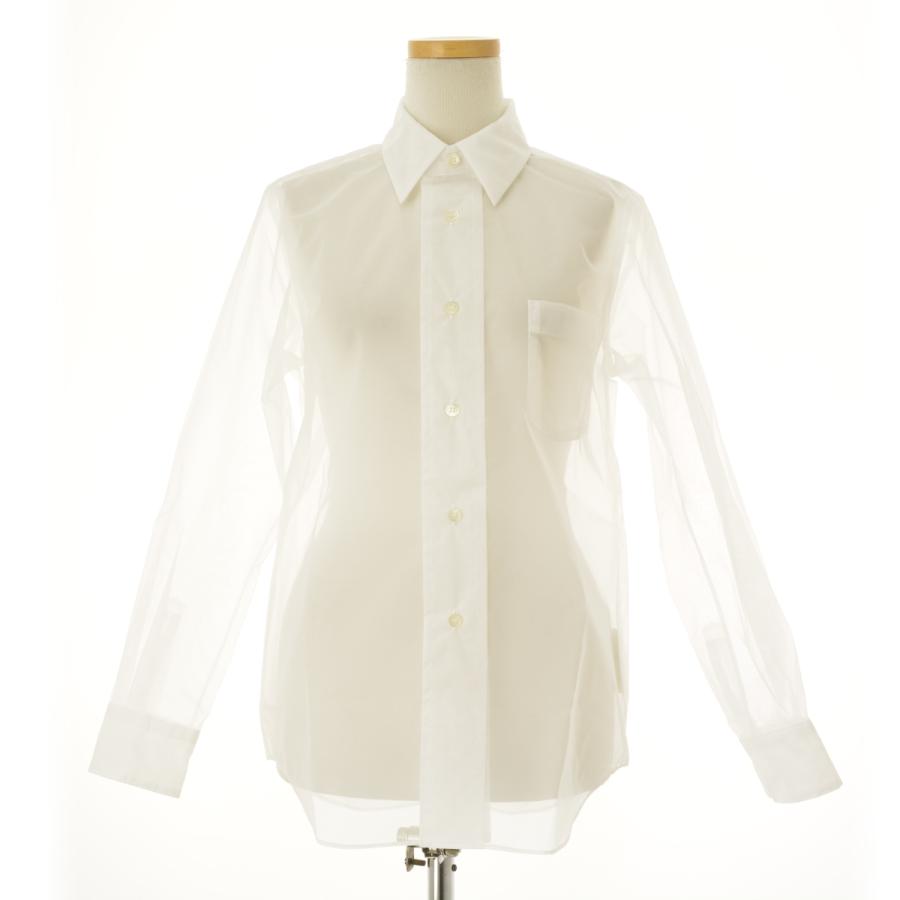 【COMMEdesGARCONS】25SS AD2024 GO-B015 チュールシャツ長袖ブラウス COMME des GARCONS（コムデギャルソン） 25SS AD2024 GO-B015 チュール