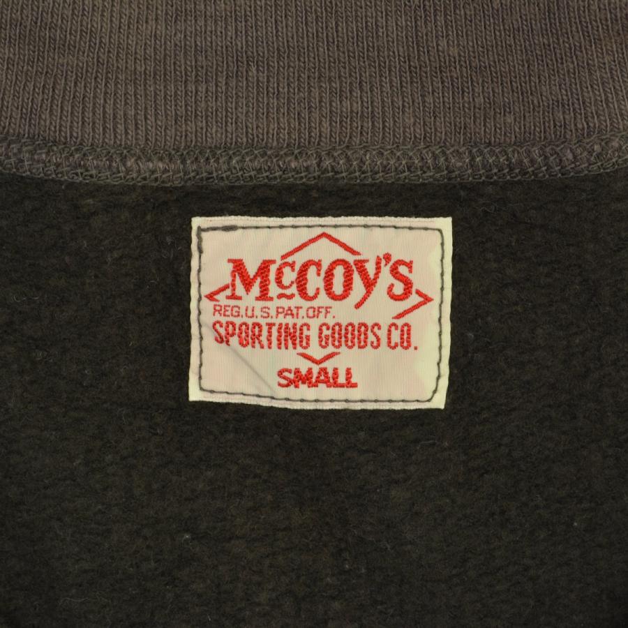 Real McCoy リアルマッコイズ 半袖スウェット ハーフジップ THE REAL McCOY'S（ザ・リアルマッコイズ） THE REAL McCOY'S / リアル
