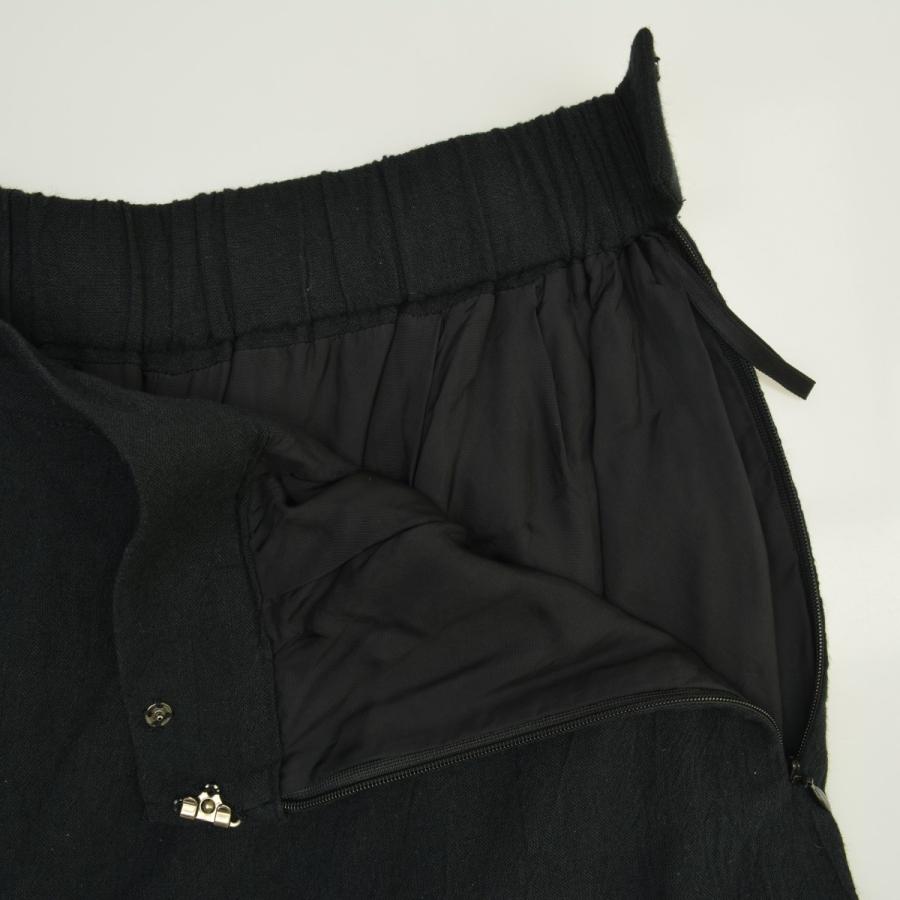 センソユニコ　慈雨　サルエルパンツ（黒）　40号 フリーサイズ 超美品✨ MOYURU モユル センソユニコ サルエルパンツ ブラック 変形