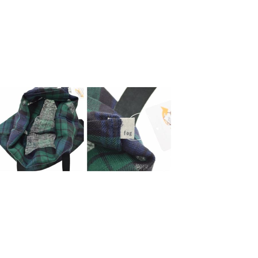 fog linen work（フォグリネンワーク） レザーハンドル リネン トート 