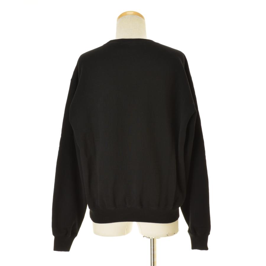 新品未使用　AURALEE ブラック スウェット トレーナー　サイズ5 AURALEE / オーラリー 25AW A25AP05TU SMOOTH SOFT BD SWEAT P/O 長袖