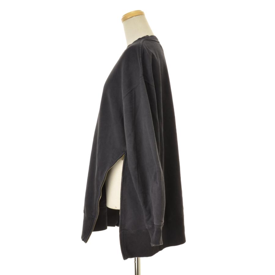【unfil】WFFL-UW132 vintage cotton fleece side zip oversized sweatshirt長袖スウェット unfil / アンフィル WFFL-UW132 vintage cotton fleece side zip