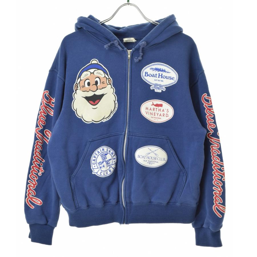 CAPTAIN SANTA / キャプテンサンタ 90s プリント ジップアップ