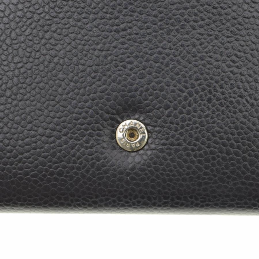 CHANEL / シャネル A80852 エナメル キャビアスキン 財布の画像