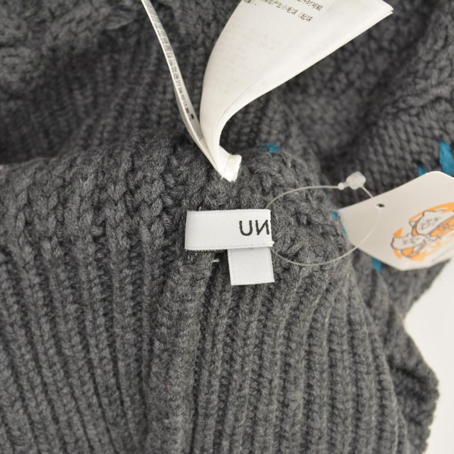 UN3D. / アンスリード 23AW 522342603001 STITCH CABLE VEST ステッチ