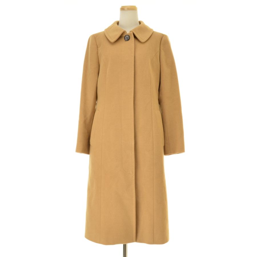 DAKS（ダックス） アンゴラカシミヤ混 ウールコート : ブランド古着の 