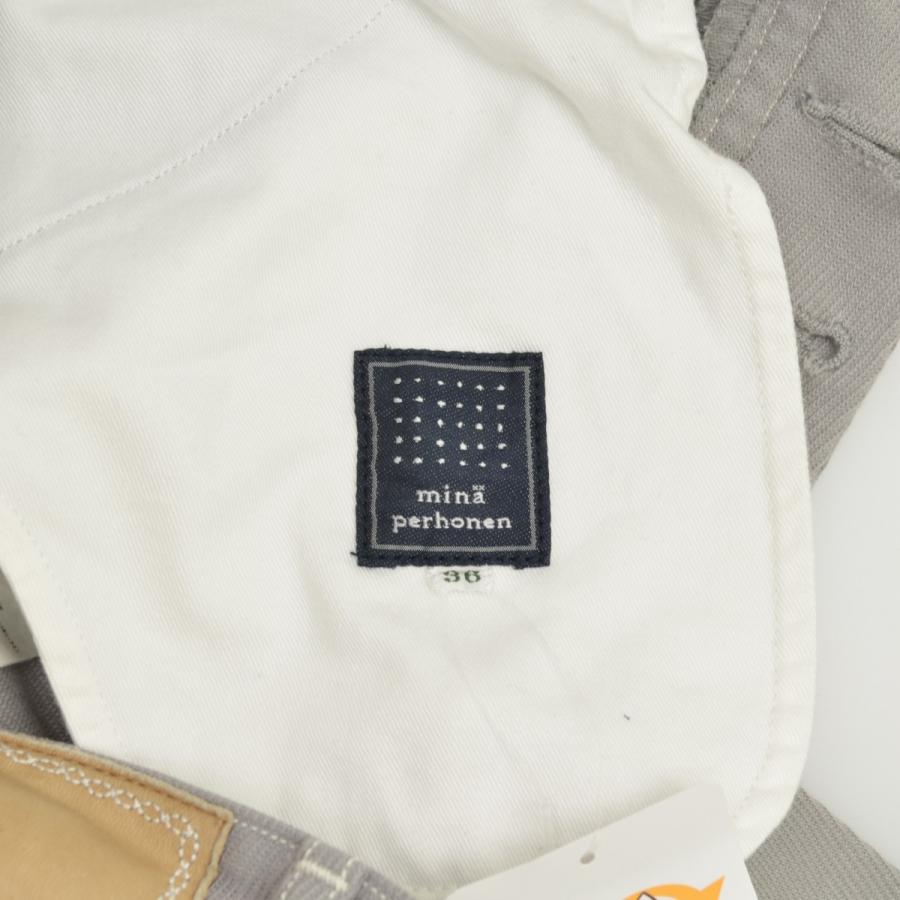 mina perhonen（ミナペルホネン） xa4442 tie ワイドパンツ コットン