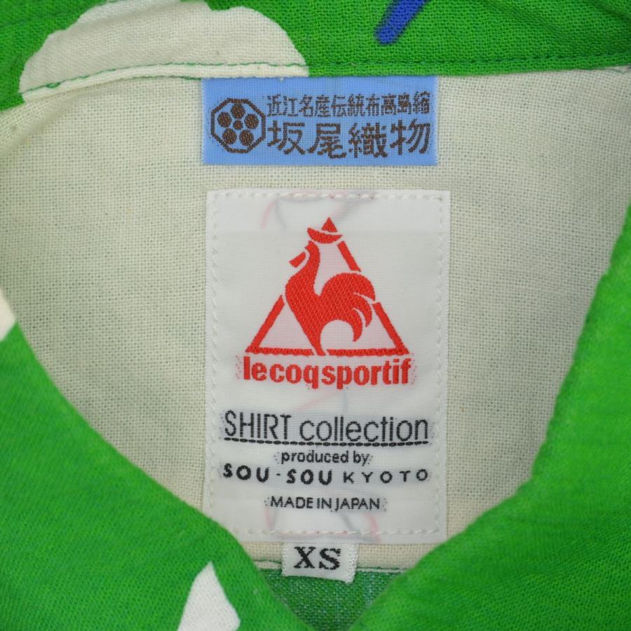 【未使用】SOU・SOU 高島縮Tシャツ　le coq sportif SOU・SOU】le coq sportif 半袖 高島縮 - メルカリ