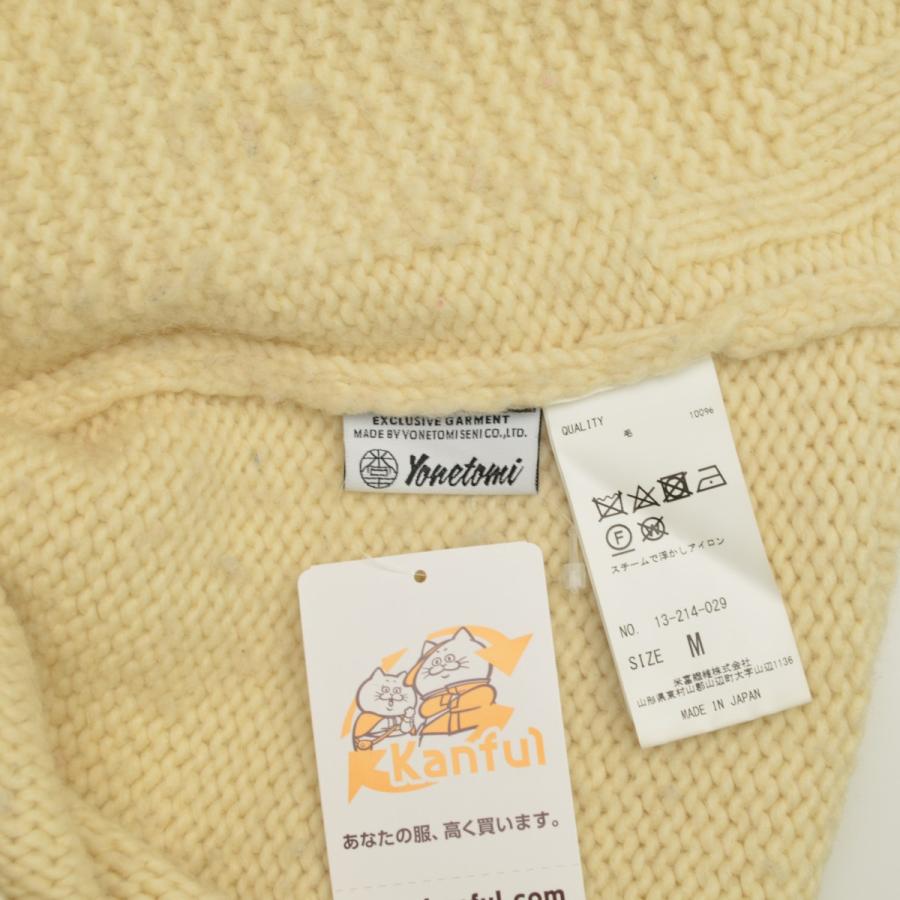 【COOHEM】YONETOMI 13-214-029 Super Big Guernsey P/O ビッグ ガンジー長袖ニットセーター COOHEM / コーヘン YONETOMI 13-214-029 Super Big Guernsey P/O