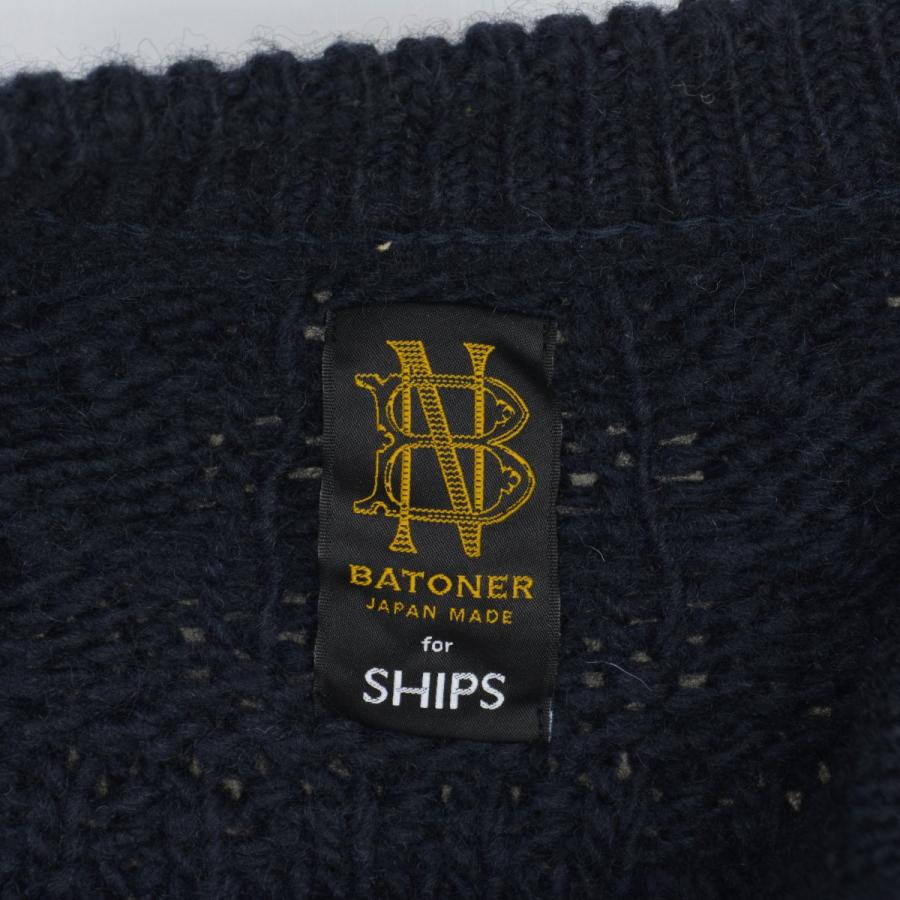 BATONER × SHIPS / バトナー シップス 別注BN-22FM-085 Spread Aran