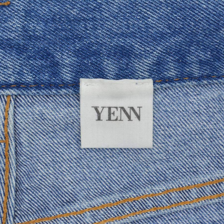 YENN / イエン Y222-31010 HIGH RISE TUCK WIDE DENIM PANTS ハイライズ タック ワイド デニムパンツ_4