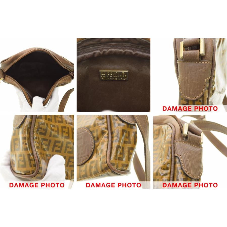 FENDI（フェンディ） OLD PVC FF ズッカ ショルダーバッグ : ブランド