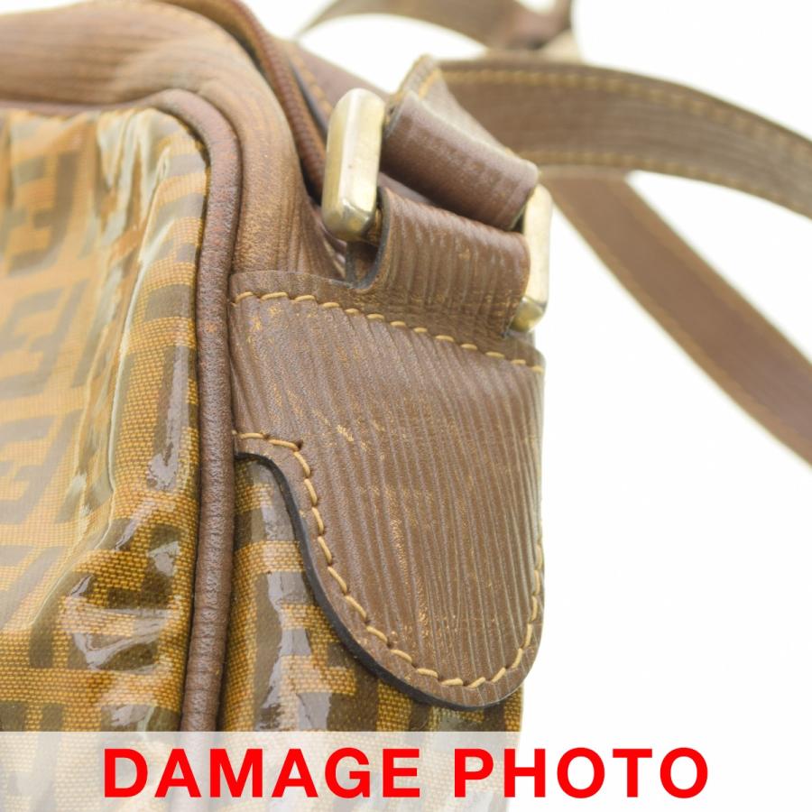 【FENDI】OLD PVC FF ズッカショルダーバッグ FENDI（フェンディ） OLD PVC FF ズッカ ショルダーバッグ : ブランド