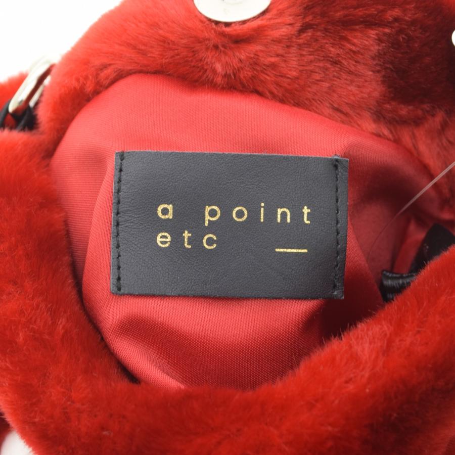 【APOINTETC】フェイクファーショルダーバッグ A POINT ETC / アーポワンウテセ フェイクファー ショルダーバッグ