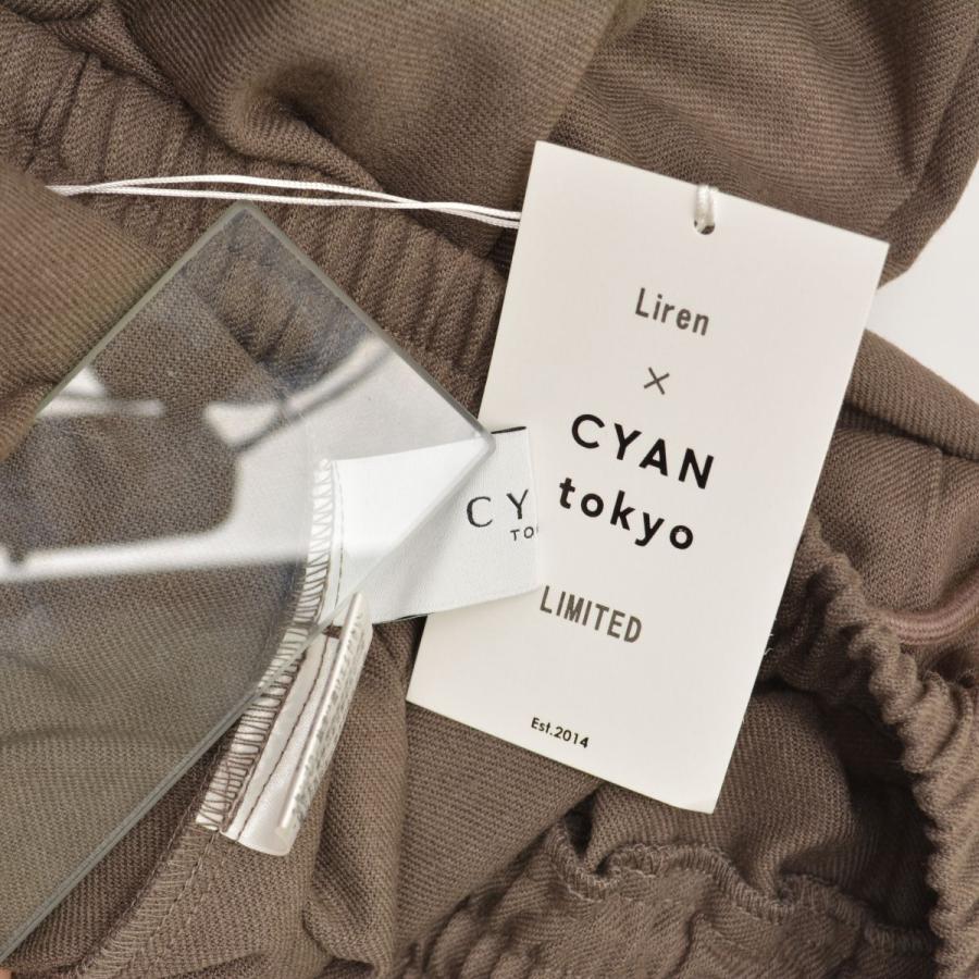 CYAN TOKYO / シアン トウキョウ Liren 別注 25AW 504378 3Dポケットヘムタックワイド パンツ_3