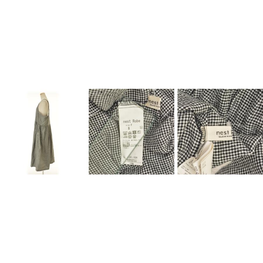 nest Robe（ネストローブ） 01241-1024 ギンガムエプロンドレス
