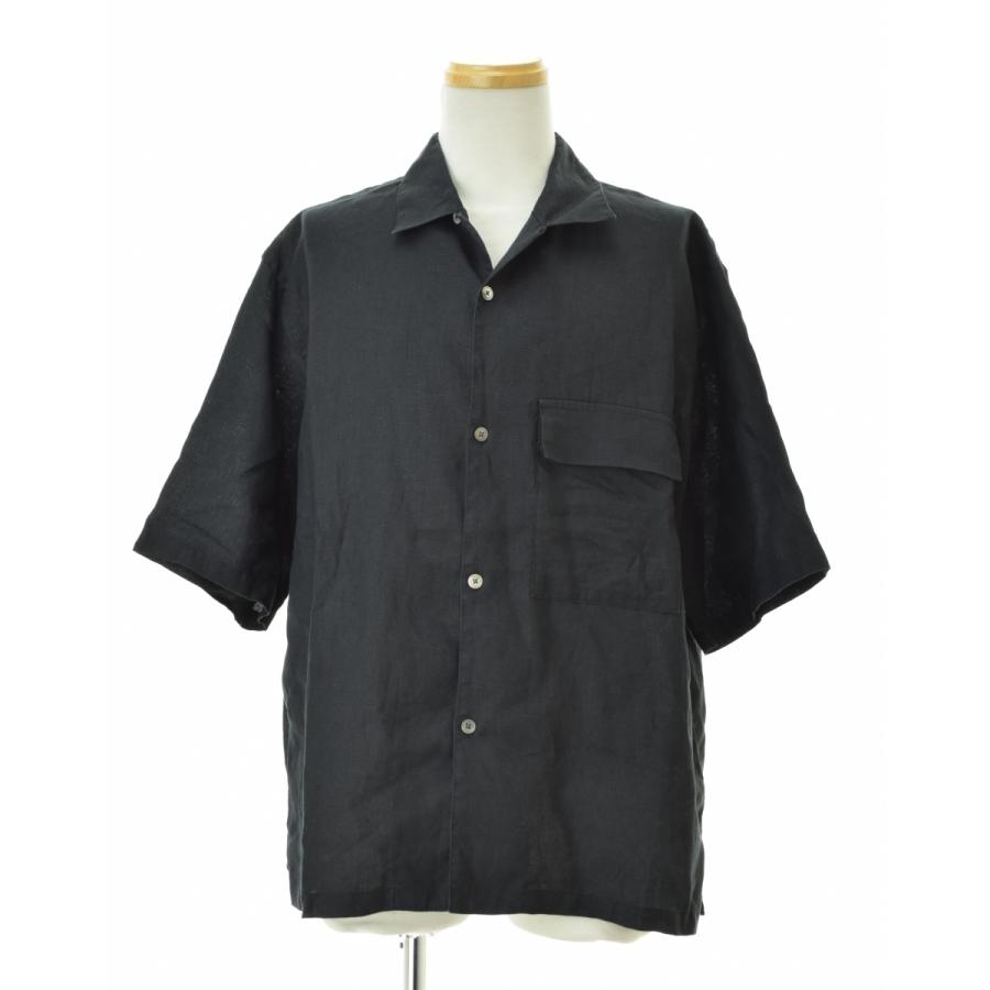 STILL BY HAND（スティルバイハンド） SH05222 Linen Open Collar