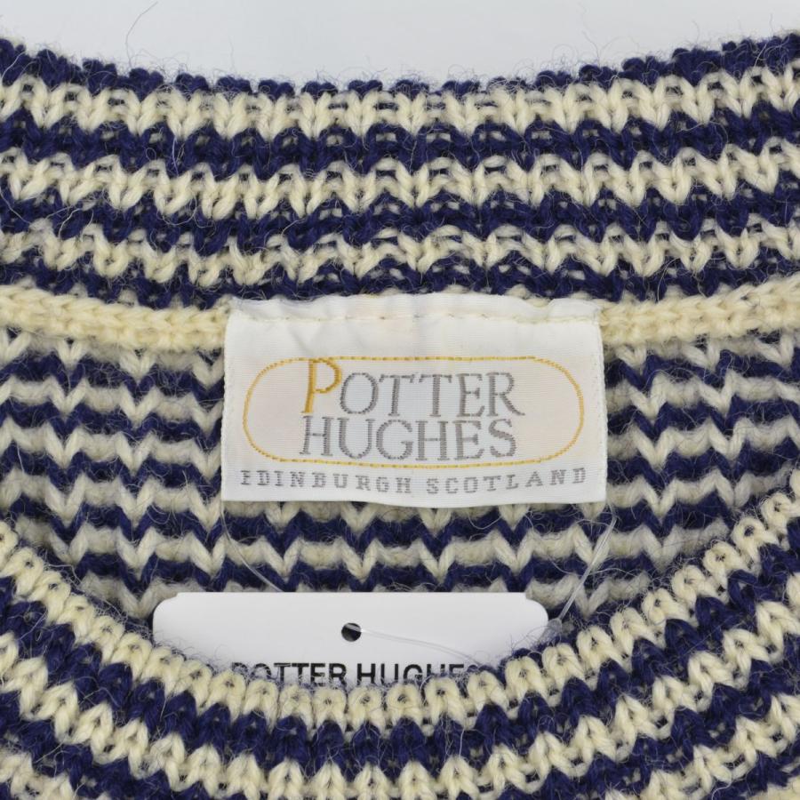 POTTER HUGHES イギリス製 ブリティッシュウール MADE IN UK 長袖
