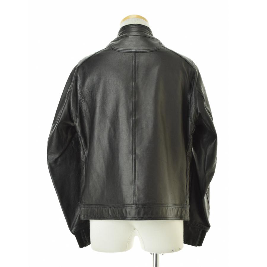 バーニーズニューヨーク　シングルライダース レザージャケット　ラムレザー BARNEYS NEWYORK（バーニーズニューヨーク） BARNEY'S NEWYORK