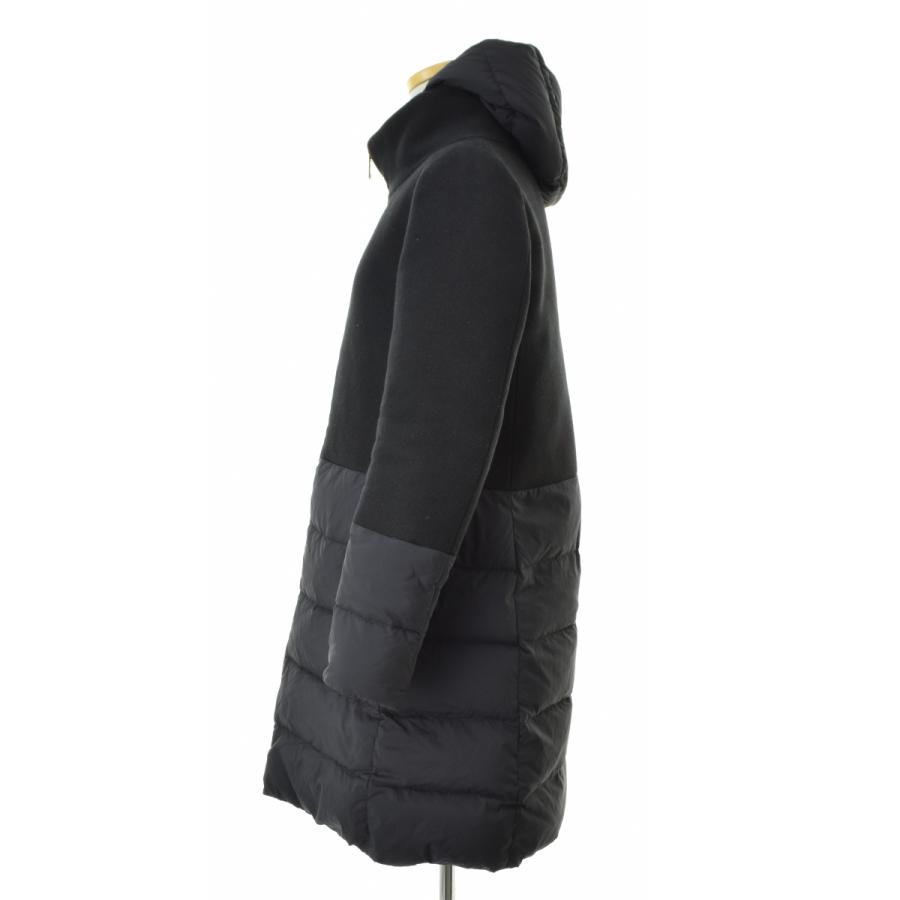 HERNO（ヘルノ） PI0848D-39601 DIAGONAL WOOL AND NUAGE PARKA フード