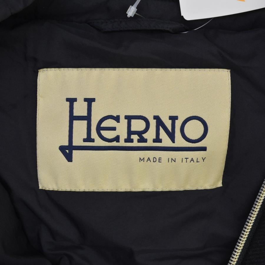 HERNO（ヘルノ） PI0848D-39601 DIAGONAL WOOL AND NUAGE PARKA フード